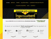 Tablet Screenshot of ingeriigalbeni.ro